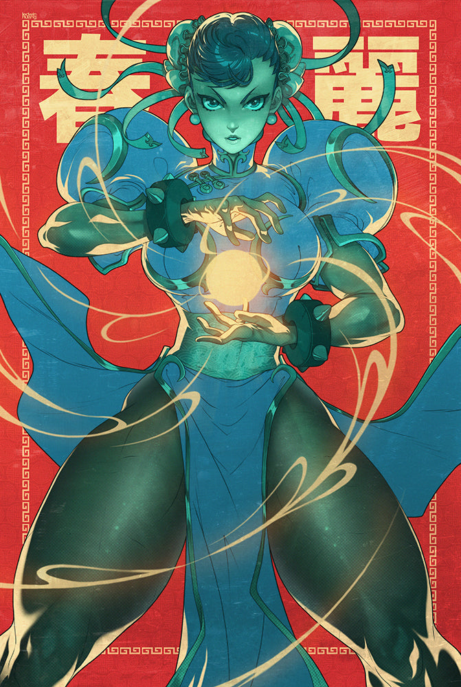 lunar new year themed chun li by edwin huang
