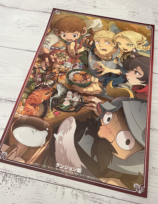 dungeon meshi drawing by edwin huang
