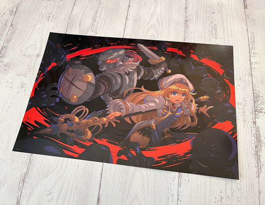 goblin slayer illustration by edwin huang