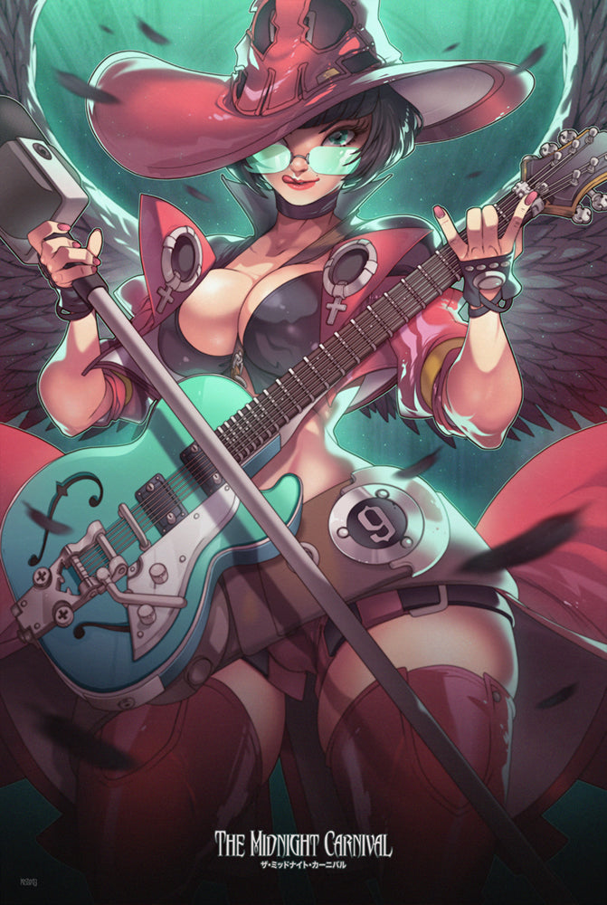 ino from guilty gear drawn by edwin huang