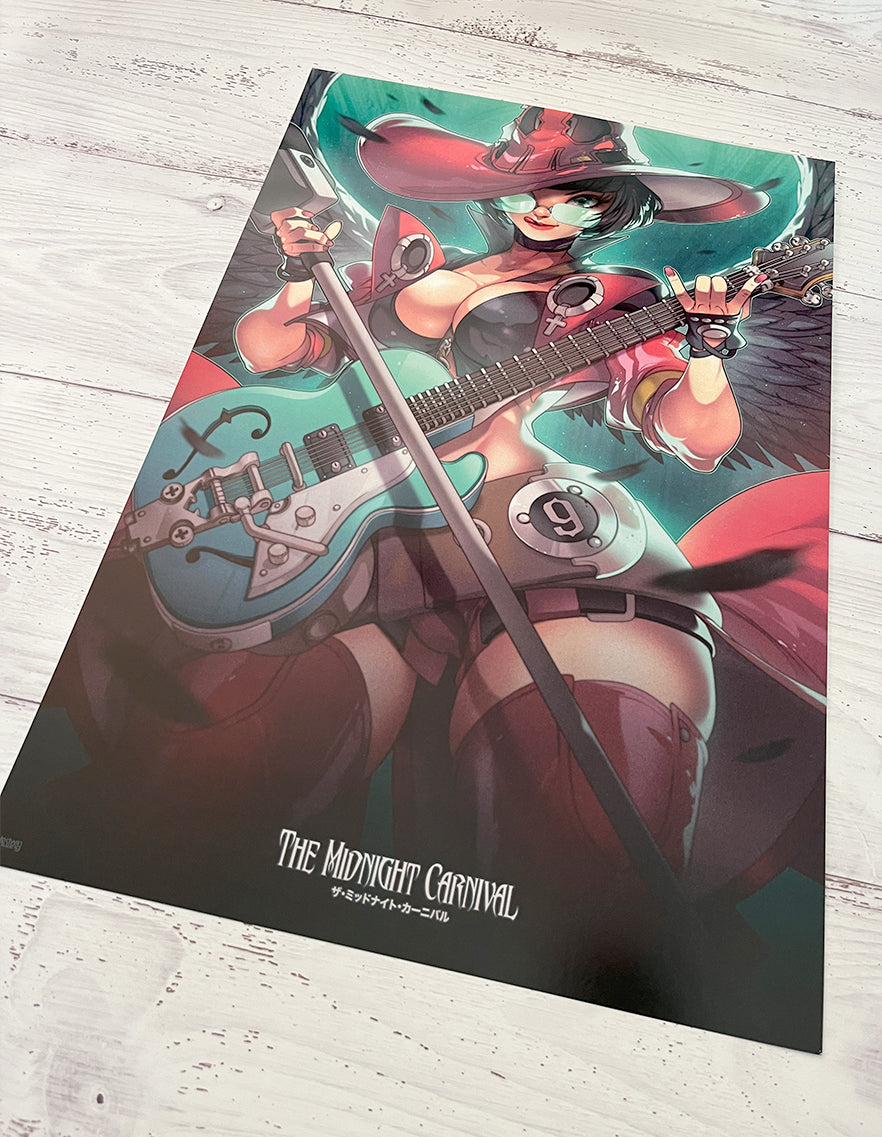 ino from guilty gear drawn by edwin huang