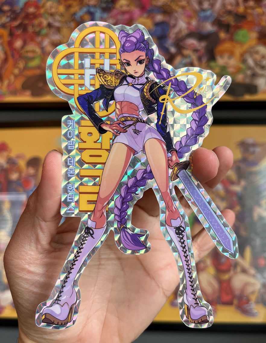 K Pop Demon Hunters, Rumi, Mira, Zoey, Edwin Huang