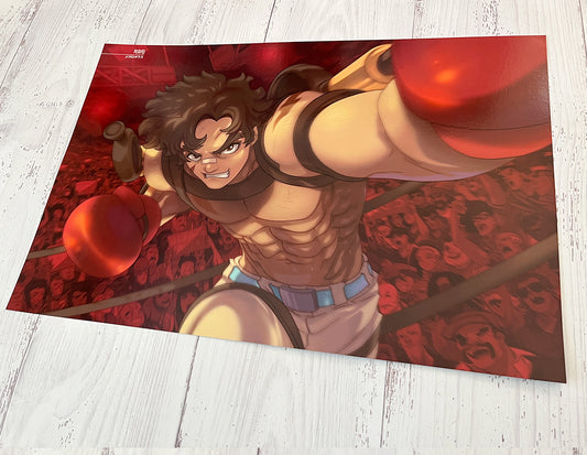 megala box art by edwin huang