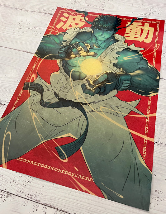 ryu from street fighter by edwin huang