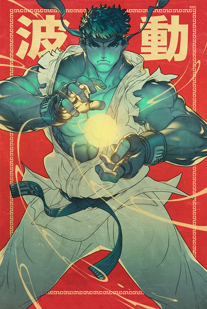 ryu from street fighter by edwin huang