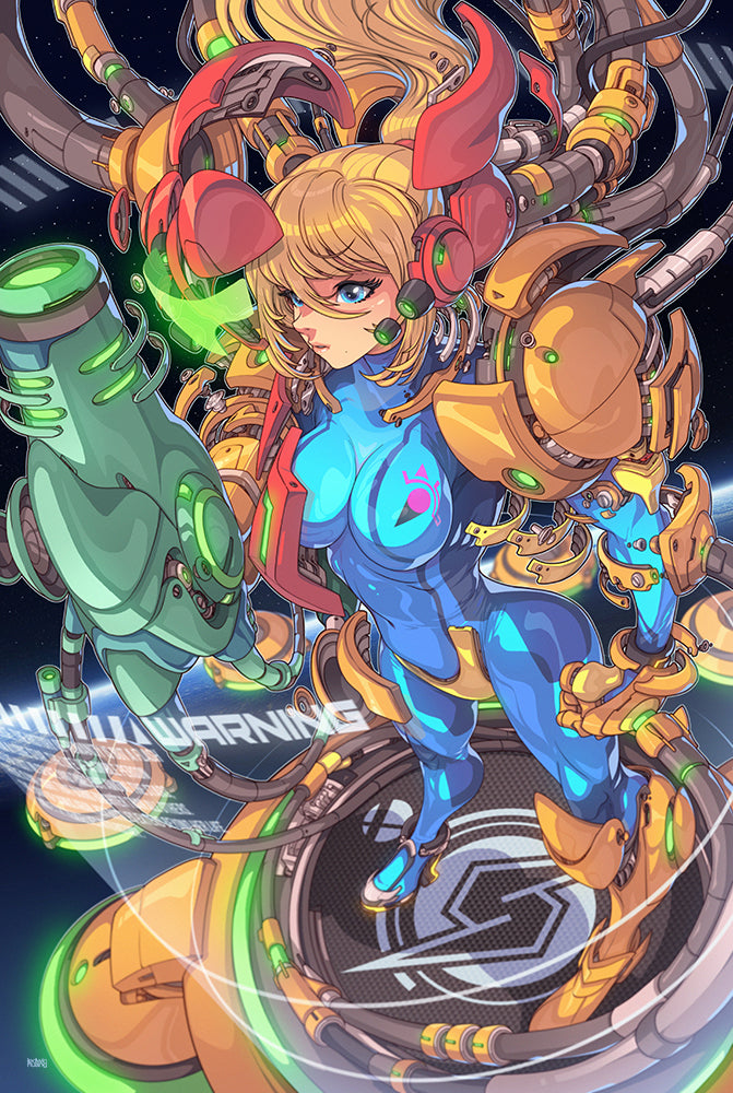 Samus from metroid by edwin huang
