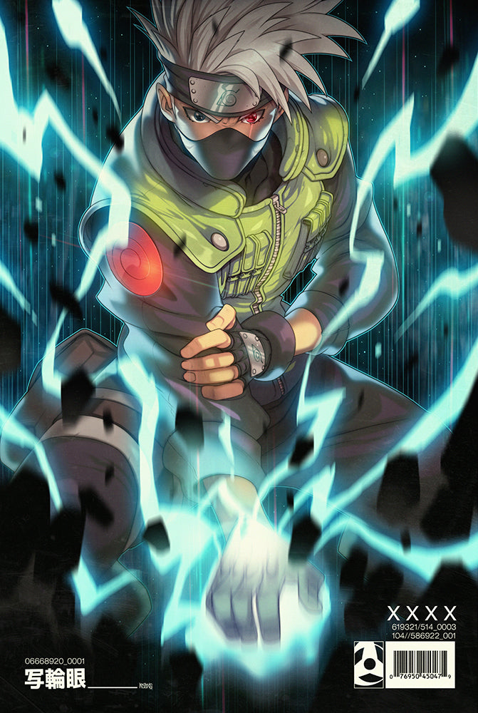sharingan drawn by edwin huang