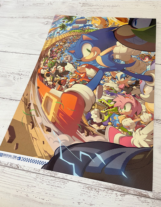 sonic green hill zone blaze the cat knuckles shadow the hedgehog