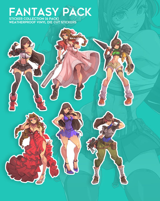 tifa lockhart aertih final fantasy 7 art by edwin huang