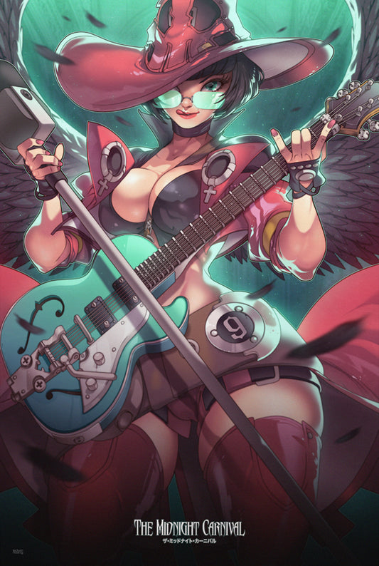 ino from guilty gear drawn by edwin huang
