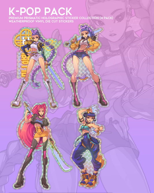 K Pop Demon Hunters, Rumi, Mira, Zoey, Edwin Huang