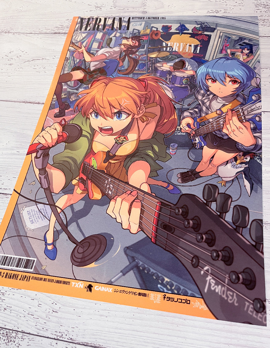 evangelion nirvana rei ayanami asuka langley mari makinami