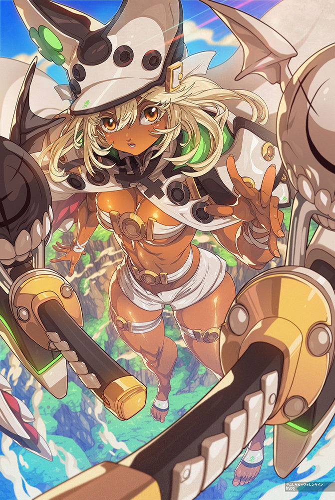 ramletha from guilty gear by edwin huang