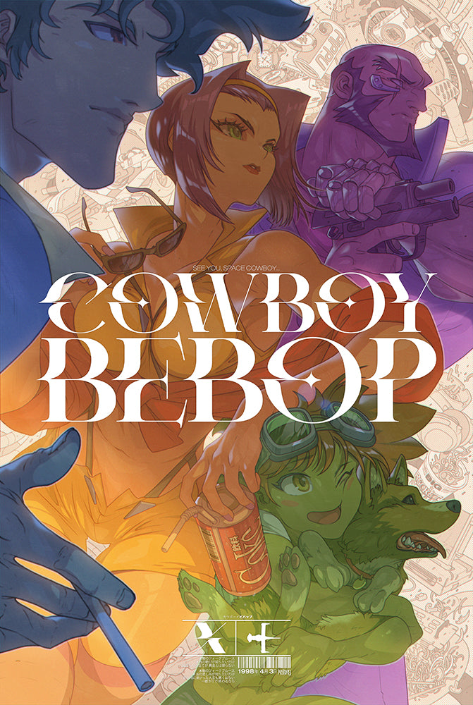 cowboy bebop faye valentine spike spiegel jet black