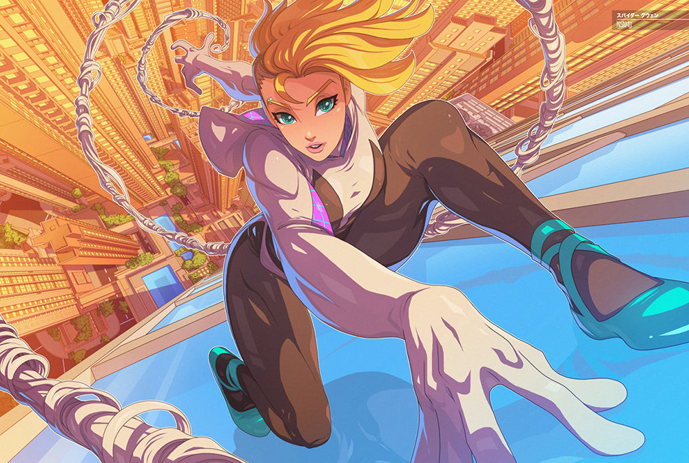 spider gwen by edwin huang