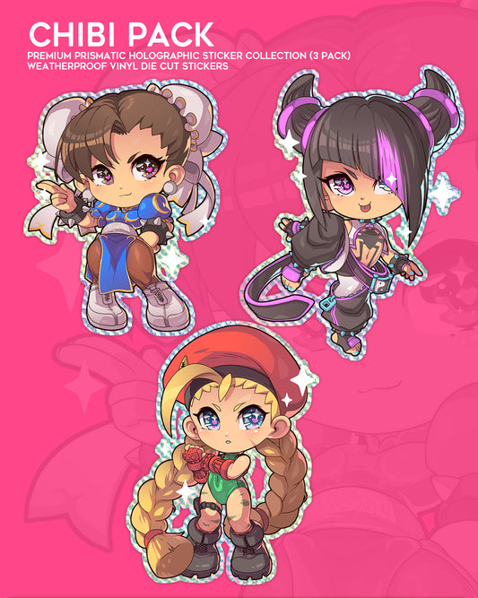 street fighter chibi jennillustrations chun li juri cammy